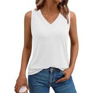 Denver Hayes tank top white women's size XS